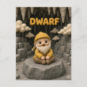 Carte Postale Bébé nain mignon, mythique