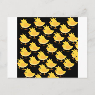 Carte Postale Bébé poulet