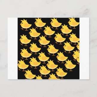 Carte Postale Bébé poulet