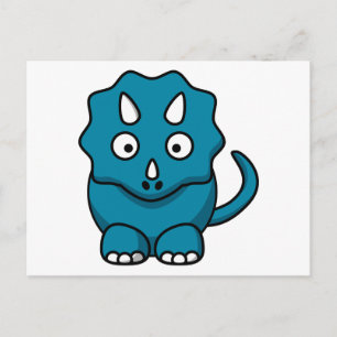 Carte Postale Bébé Triceratops