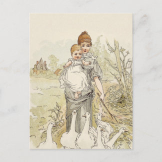 Carte Postale Bébé Vintage