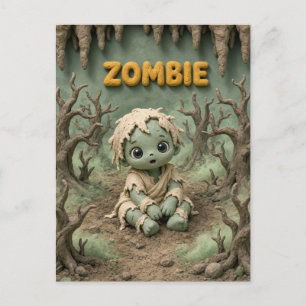 Carte Postale Bébé Zombie Mignon, Mythique