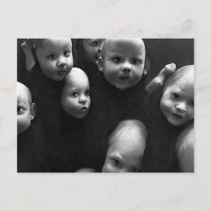 Carte Postale Bébés bizarres