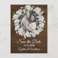 Bébés Respiration Wreath Wedding Save Date