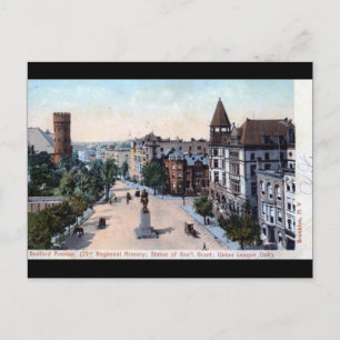 Carte Postale Bedford Ave., Brooklyn, NY 1906 Vintage