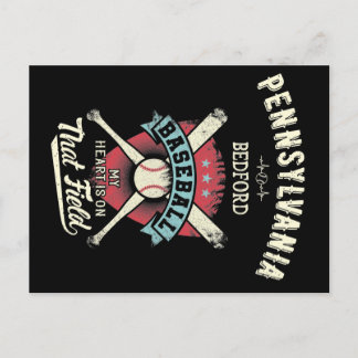Carte Postale Bedford Baseball en Pennsylvanie