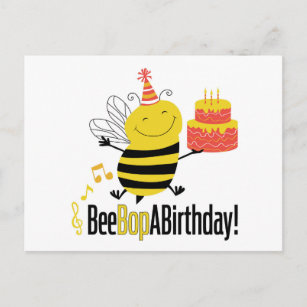 Cartes Abeille Postales D Anniversaire Zazzle Fr