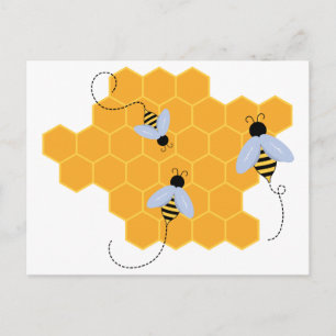 Carte Postale Bee Hive