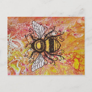 Carte postale 'Bee Mine'