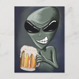 Carte Postale Beer It's What We're Drinking II Postcard