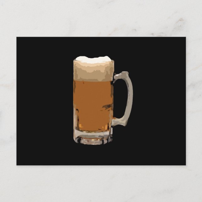 Carte Postale Beer Mug (Devant)