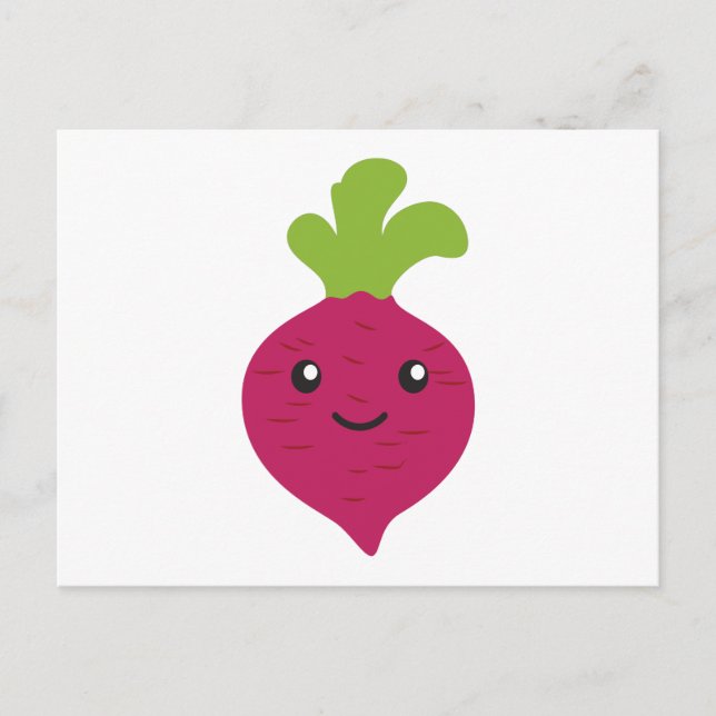 Carte Postale Beète Cute Kawaii (Devant)