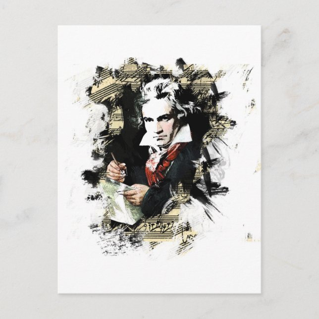 Carte Postale Beethoven (Devant)
