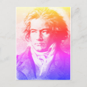 Carte postale Beethoven Dans Les Couleurs