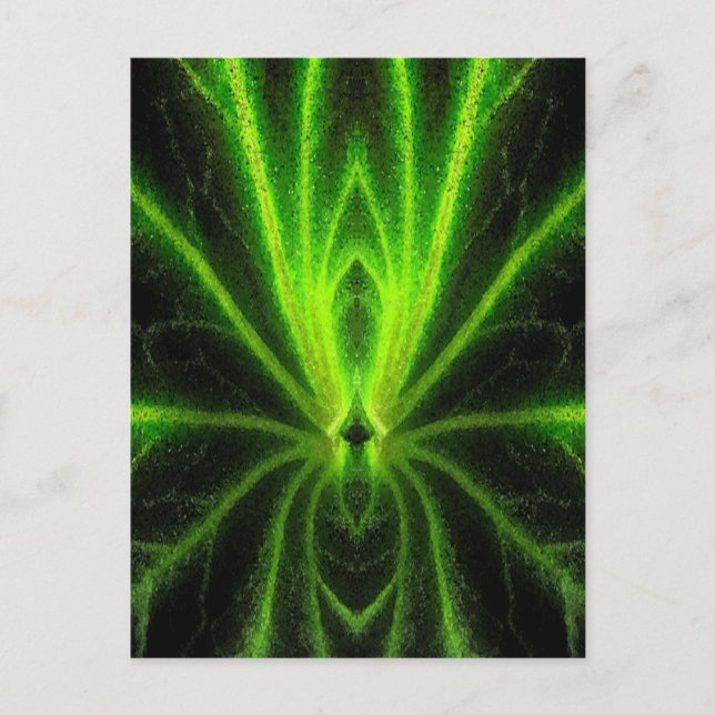 Carte Postale Begonia Leaf Abstrait (Devant)