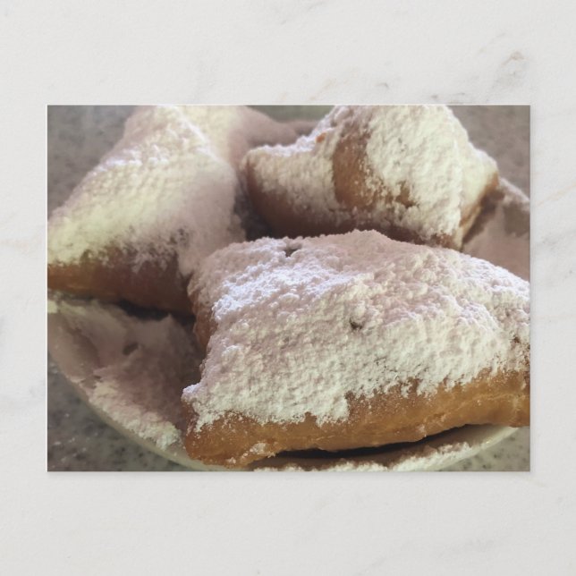 Carte Postale Beignets (Nouvelle-Orléans, LA) (Devant)