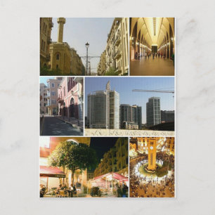 Carte postale Beirut Central District, Liban