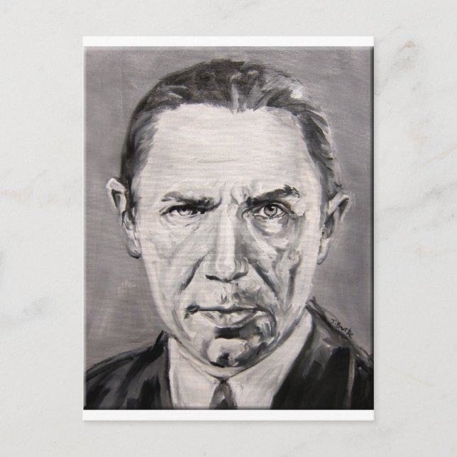 Carte Postale Bela Lugosi (Devant)