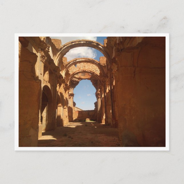Carte Postale Belchite, Aragon (Espagne) (Devant)
