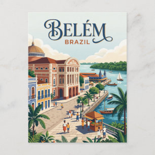 Carte Postale Belém, Brésil