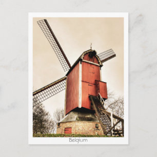 Carte Postale Belgian windmills