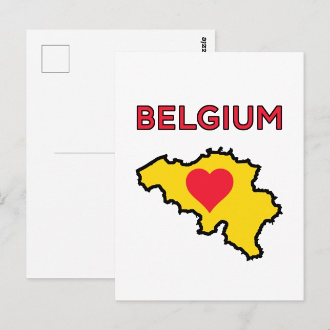Carte Postale Belgique (Devant / Derrière)