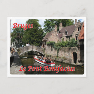 Carte Postale Belgique - Bruges - Le Pont Bonifacius