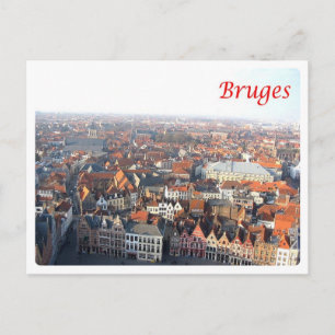 Carte Postale Belgique - Bruges - Vue Du Beffroi -