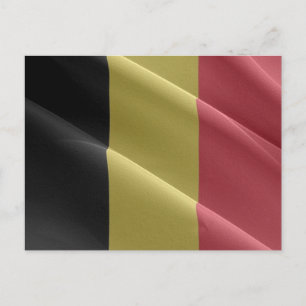 Carte Postale Belgique - Drapeau -
