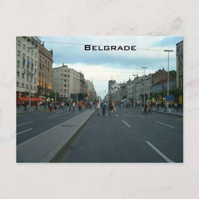 Carte Postale Belgrade (Devant)