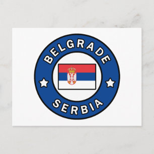 Carte Postale Belgrade Serbie