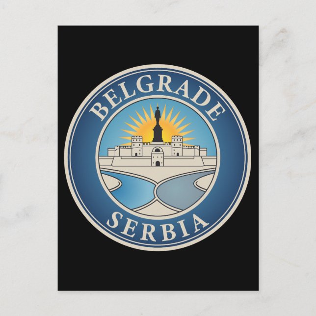 Carte Postale Belgrade Serbie Europe de l'Est (Devant)