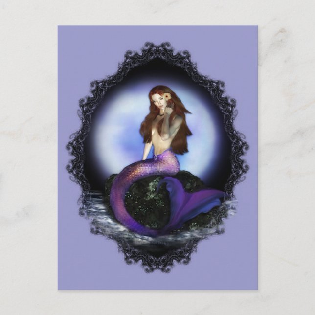 Carte Postale Believe Mermaid Post Cards (Devant)