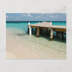 Carte Postale Belize, Mer des Caraïbes, Goff Caye. Une petite îl