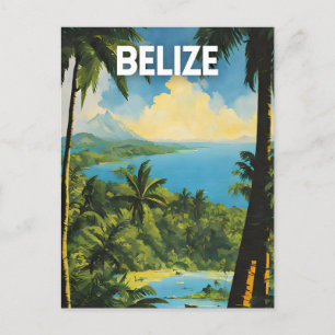 Carte Postale Belize Travel