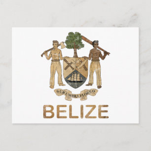 Carte Postale Belize vintage