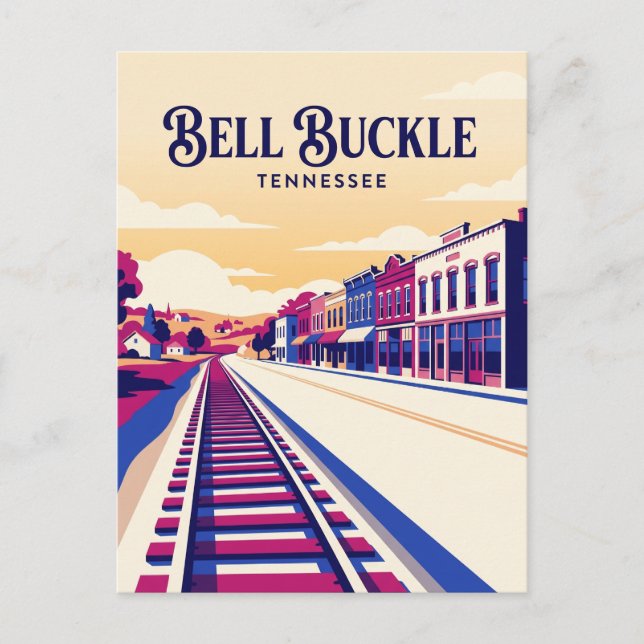 Carte Postale Bell Buckle États-Unis (Devant)