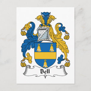 Carte Postale Bell Family Crest