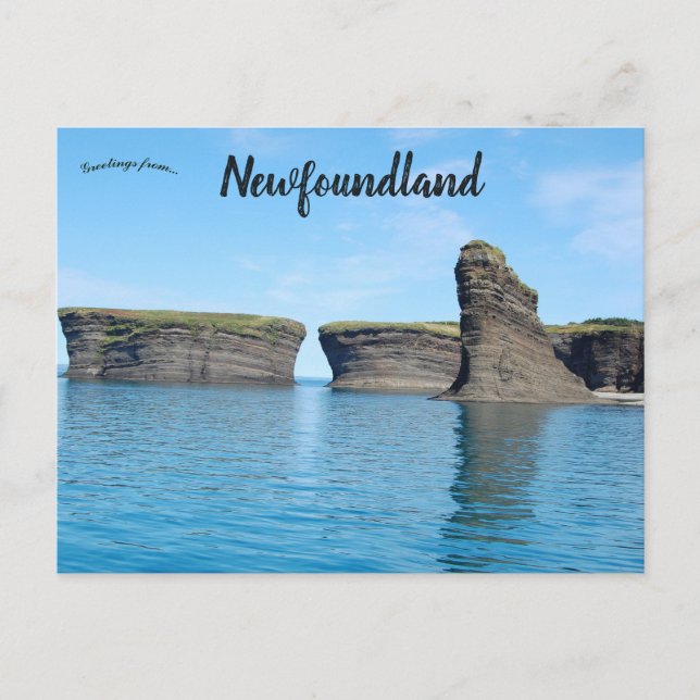 Carte Postale Bell Island Terre-Neuve Canada (Devant)