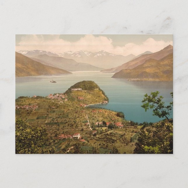 Carte Postale Bellagio (vue générale) (Devant)