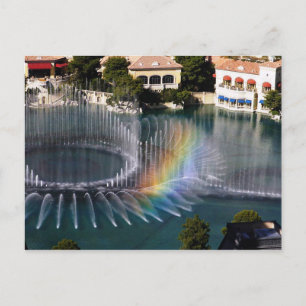 Carte Postale Bellagion Fountains 4, Las Vegas Postcard
