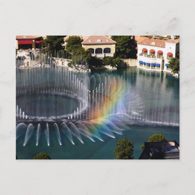 Carte Postale Bellagion Fountains 4, Las Vegas Postcard (Devant)