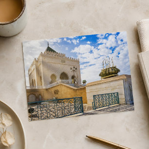 Carte Postale Belle architecture colorée Rabat