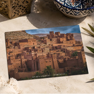 Carte Postale Belle architecture de Kasbah du désert marocain