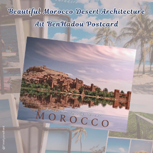 Carte Postale Belle architecture du désert du Maroc Ait BenHadou