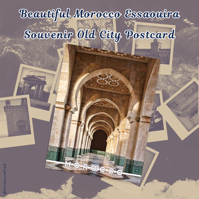 Carte Postale Belle architecture marocaine Fes Médina (Créateur téléchargé)