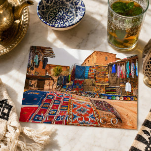 Carte Postale Belle artisanat marocain du désert