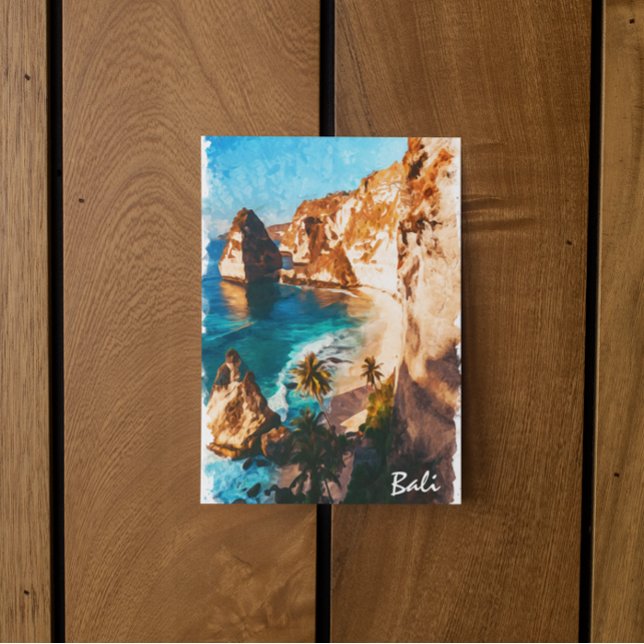 Carte Postale Belle Bali Indonésie Vintage voyage (tropical bali indonesia asia postcard)