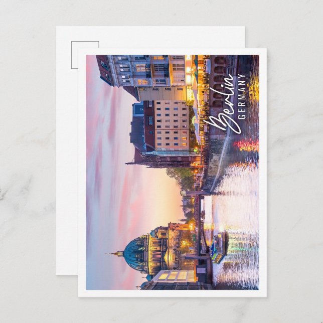 Carte Postale Belle Berlin Allemagne (Devant / Derrière)