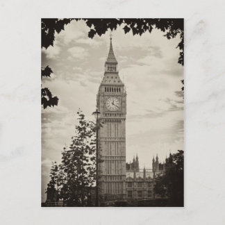 Carte Postale Belle Big Ben, Tour de l'horloge de Londres